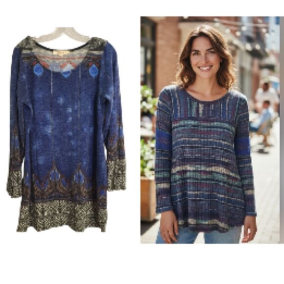 Two Tops Hannah & Arueh Size Large - Picture 1 of 12